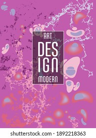 Modern design. Abstract marble texture of colored bright liquid paints. Splash trends paints. Used design presentations, print, flyer, business cards, invitations, calendars, sites, packaging, cover.