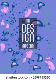 Diseño moderno. Textura abstracta de mármol de pinturas líquidas brillantes de colores. Pintas de tendencia de salpicaduras. Presentaciones de diseño usadas, impresión, volante, tarjetas de visita, invitaciones, calendarios, sitios, empaque, portada.