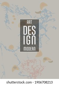 Diseño moderno. Textura abstracta de mármol de pinturas líquidas brillantes de colores. Pintas de tendencia de salpicaduras. Presentaciones de diseño usadas, impresión, volante, tarjetas de visita, invitaciones, calendarios, sitios, empaque, portada.