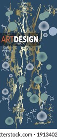 Diseño moderno. Textura abstracta de mármol de pinturas líquidas brillantes de colores. Pintas de tendencia de salpicaduras. Presentaciones de diseño usadas, impresión, volante, tarjetas de visita, invitaciones, calendarios, sitios, empaque, portada.