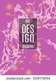 Diseño moderno. Textura abstracta de mármol de pinturas líquidas brillantes de colores. Pintas de tendencia de salpicaduras. Presentaciones de diseño usadas, impresión, volante, tarjetas de visita, invitaciones, calendarios, sitios, empaque, portada.