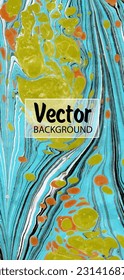 Modern design. Abstract marble texture of colored bright liquid paints. Splash trends paints. Used design presentations, print, flyer, business cards, invitations, calendars, sites, packaging, cover.
