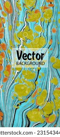Diseño moderno. Textura abstracta de mármol de pinturas líquidas brillantes de colores. Pintas de tendencia de salpicaduras. Presentaciones de diseño usadas, impresión, volante, tarjetas de visita, invitaciones, calendarios, sitios, empaque, portada.
