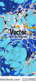 Modern design. Abstract marble texture of colored bright liquid paints. Splash trends paints. Used design presentations, print, flyer, business cards, invitations, calendars, sites, packaging, cover.
