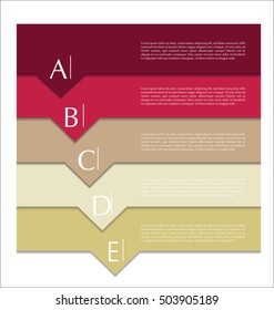 Modern design abstract template 