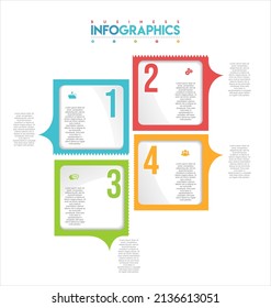 Modern design abstract template vector