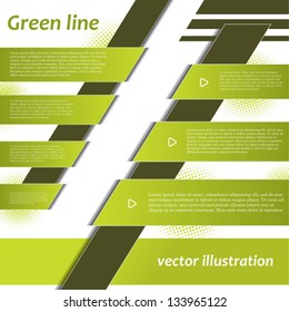 Modern design background for business. Vector illustration template