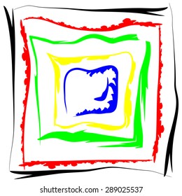 Modern design background colorful


