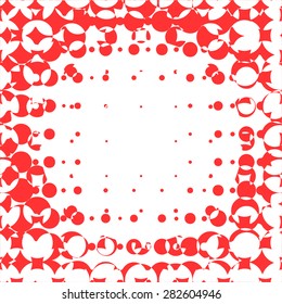 Modern design background red 