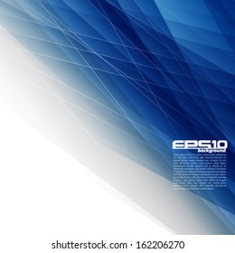 Modern Design Blue Background