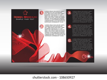 modern design brochure