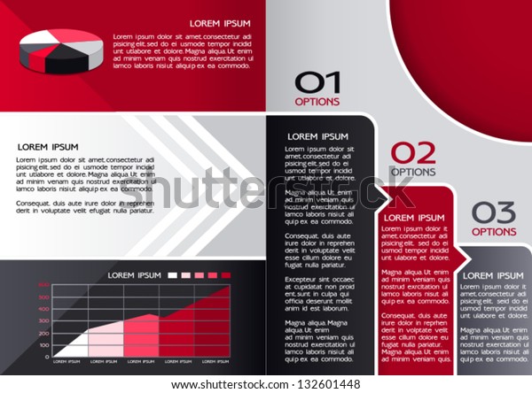 Modern Design Broschure Vorlage Kann Verwendet Stock Vektorgrafik Lizenzfrei