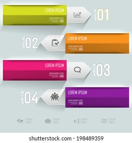 Modern design for business options diagram info graphic. Vector illustration. Info graphic. Layout design. Template. Web design 