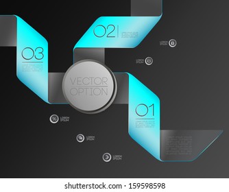 Modern Design / can be used for infographics / numbered banners / graphic or website
