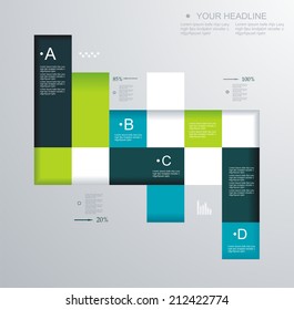 Modern design. Can be used for Book cover, Graphics, Lay out, Content page. 