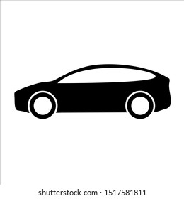 modern design car icon electrically driven vector illustration