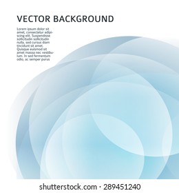 Modern Design Circle template, can be used for elegant flyer. Vector illustration EPS 10 for booklet layout, wellness theme leaflet, newsletters