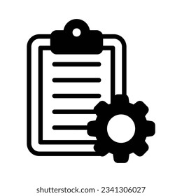 Modern design of content management icon, project development vector design