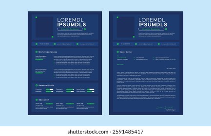 Modern Design CV Resume Design Template
