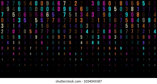 Modern design digital wallpaper for banner design. Vector binary code  background. Vector coding icon. Design element. Computer code data. Software code. Hacking concept.
