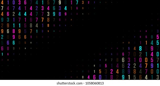 Modern design digital wallpaper for banner design. Vector binary code  background. Vector coding icon. Design element. Computer code data. Software code. Hacking concept.