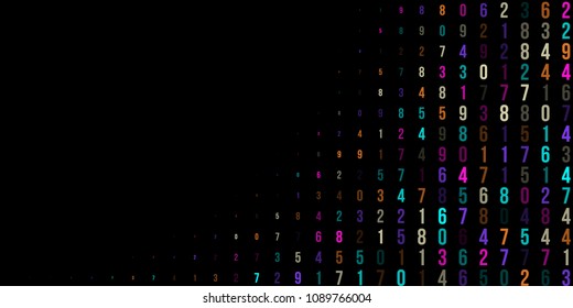 Modern design digital wallpaper for banner design. Vector binary code  background. Vector coding icon. Design element. Computer code data. Software code. Hacking concept.