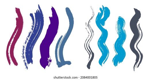 Modern Design element style template For blur dark gradient background. Brush mesh bright glow effect wavy stripe directional light illuminations of searchlight. Vector EPS 10 for holiday card, flyer