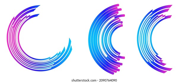 Modern Design element style template For blur dark gradient background. Brush mesh bright glow effect wavy stripe directional light illuminations of searchlight. Vector EPS 10 for holiday card, flyer
