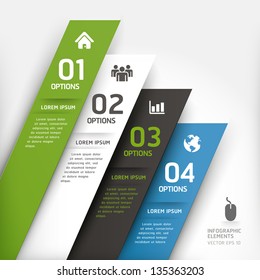 Modern design element template. Vector illustration. can be used for workflow layout, diagram, number options, step up options, web design, infographics.