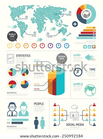 modern design elements infographic
