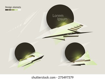 Modern Design elements. Vector file