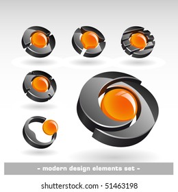 Modern design elements. Vector illustration