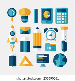 Modern design flat icon