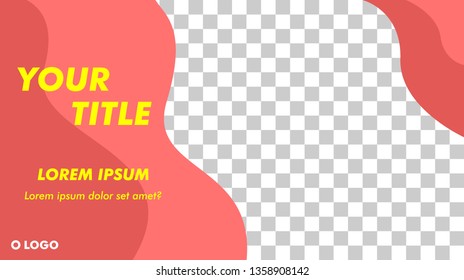 Modern Design Flyer Banner Template Vector For Website or Social Media