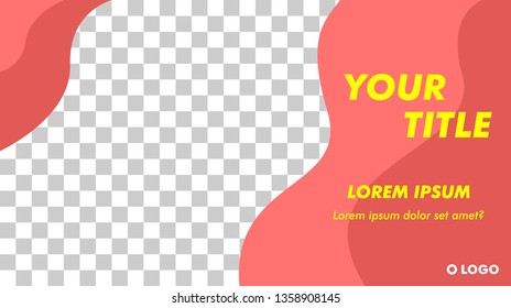 Modern Design Flyer Banner Template Vector For Website or Social Media