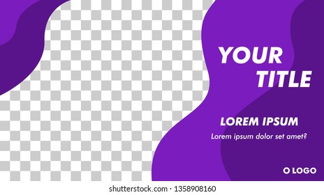 Modern Design Flyer Banner Template Vector For Website or Social Media