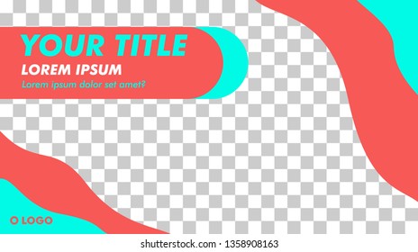 Modern Design Flyer Banner Template Vector For Website or Social Media