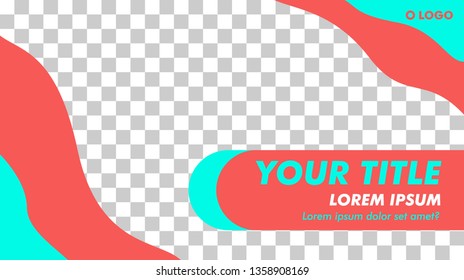 Modern Design Flyer Banner Template Vector For Website or Social Media
