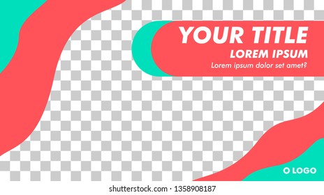Modern Design Flyer Banner Template Vector For Website or Social Media