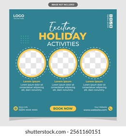 Modern Design Flyer for Exciting Holiday Promos