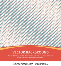 Modern Design geometric rectangle style template with space place for your text. Vector illustration EPS 10 for title page newsletter for new products or sales, electronic theme