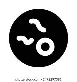 The modern design germs vector premium style