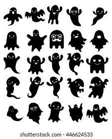 modern design ghost halloween picture