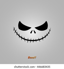 modern design ghost halloween picture