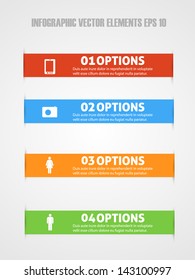 Modern design graphic template