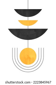 Modern design, hand painted watercolor illustration for wall decoration, social media, banner, postcard, cover, background 