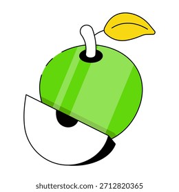 Modernes Design-Ikone von Apfel
