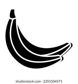 Modern design icon of banana 