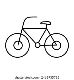 Modern design icon of bicycle

