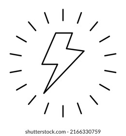 Icono de diseño moderno del perno
